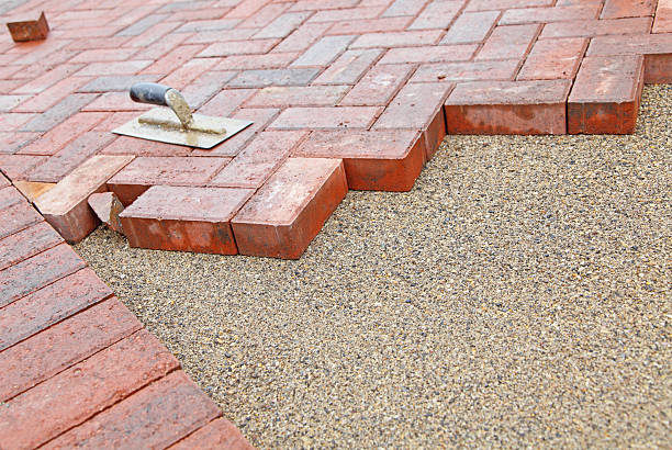 Permeable Paver Driveway in Sand Lake, MI